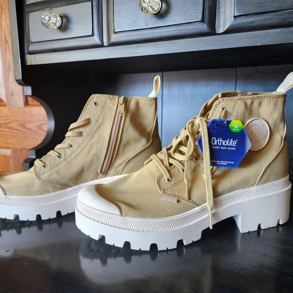 Palladium Lug Sole Ortholite Shoes/Boots